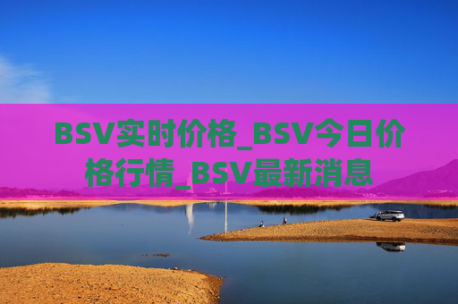 BSV实时价格_BSV今日价格行情_BSV最新消息