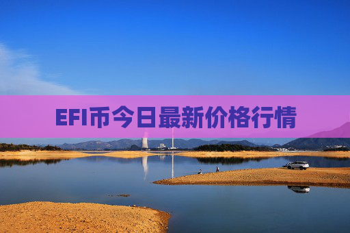 EFI币今日最新价格行情