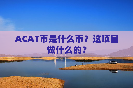ACAT币是什么币？这项目做什么的？