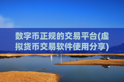 数字币正规的交易平台(虚拟货币交易软件使用分享)